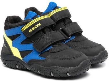 Geox Kids Baltic ABX enkellaarzen Zwart