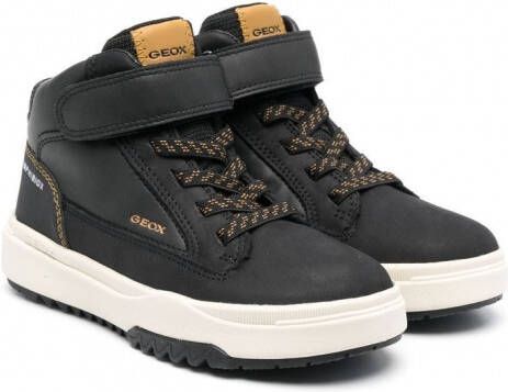 Geox Kids Banshee ABX enkellaarzen Zwart