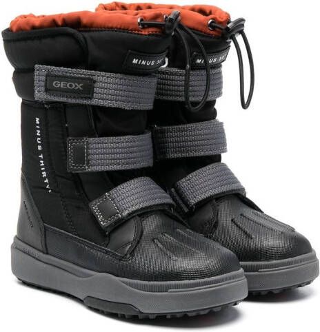 Geox Kids Bunshee Pg laarzen Zwart