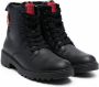 Geox Kids Casey legerlaarzen Zwart - Thumbnail 1