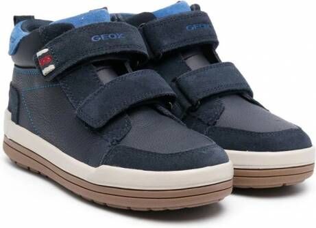 Geox Kids Charz high-top sneakers Blauw