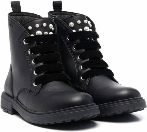 Geox Kids Eclair laarzen Zwart