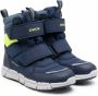 Geox Kids Flexyper laarzen met vlakken Blauw - Thumbnail 1