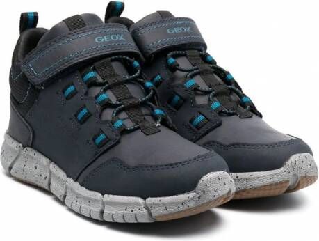 Geox Kids Flexyper laarzen met klittenband Blauw