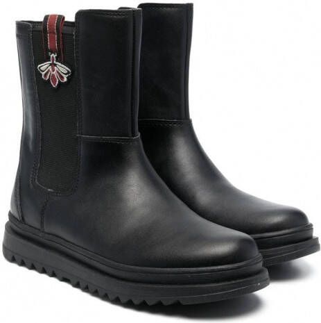 Geox Kids Gillyjaw combat boots Zwart