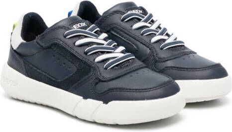Geox Kids Hyro low-top sneakers Blauw
