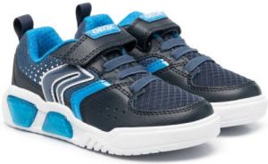 Geox Kids Illuminus low-top sneakers Blauw