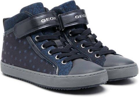 Geox Kids Kalispera veterlaarzen Blauw