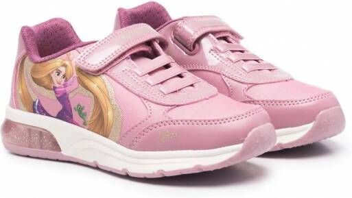 Geox Kids Leren sneakers Roze
