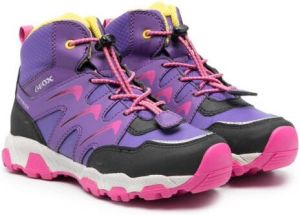 Geox Kids Magnetar G. Abx sneakers Paars