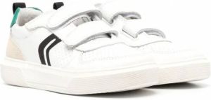 Geox Kids Nettuno sneakers met klittenband Wit
