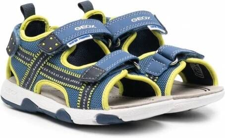 Geox Kids Sandalen met klittenband Blauw
