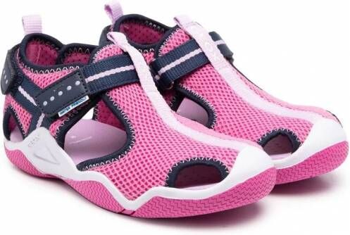 Geox Kids Sandalen met klittenband Roze