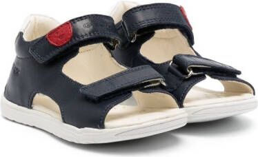 Geox Kids Sandalen met open neus Blauw
