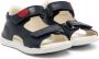 Geox Kids Sandalen met open neus Blauw - Thumbnail 1