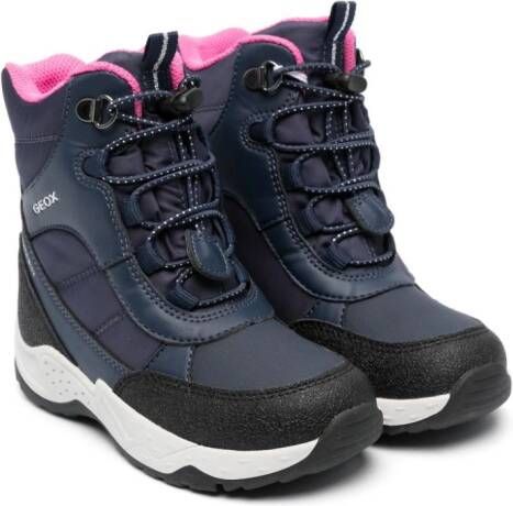 Geox Kids Sentiero veterlaarzen Blauw