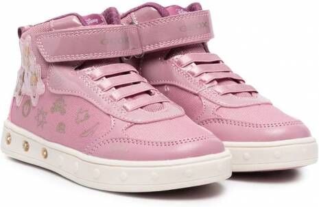 Geox Kids Skylin sneakers Roze
