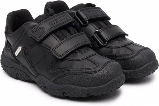 Geox Kids Sneakers met klittenband Zwart