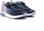 Geox Kids Spaceclub Frozen sneakers Blauw - Thumbnail 1