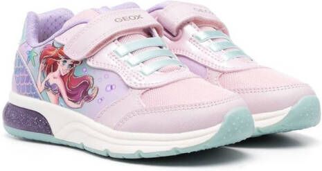 Geox Kids Spaceclub Little Mermaid sneakers Roze