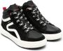 Geox Kids Weemble high-top sneakers Zwart - Thumbnail 1