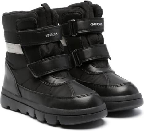 Geox Kids Willaboom enkellaarzen Zwart