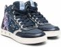 Geox Kids x Disney Frozen high-top sneakers Blauw - Thumbnail 1