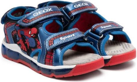 Geox Kids x Marvel Android sandalen Blauw