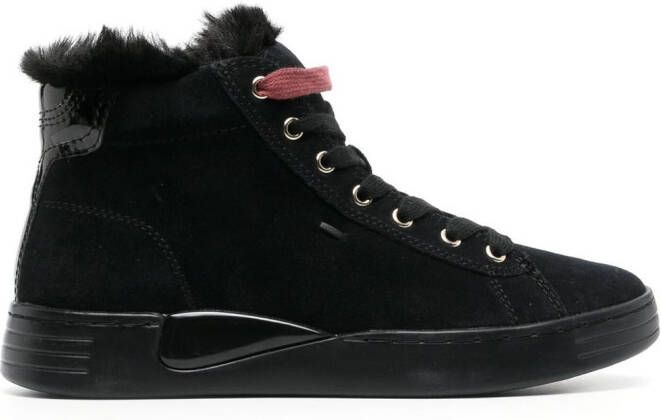 Geox Lauressa high-top sneakers Zwart