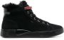 Geox Lauressa high-top sneakers Zwart - Thumbnail 1