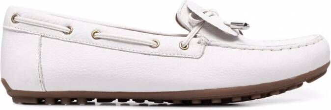 Geox Loafers met veters Wit
