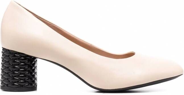 Geox Pumps met blokhak Beige
