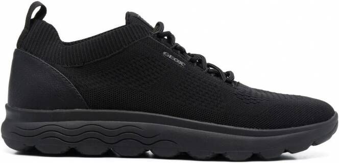 Geox Spherica low-top sneakers Zwart