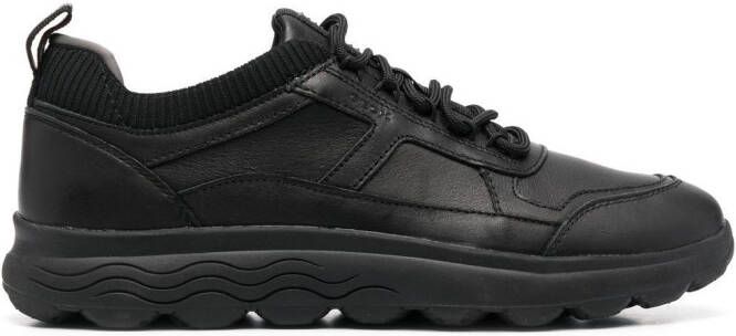 Geox Spherica low-top sneakers Zwart