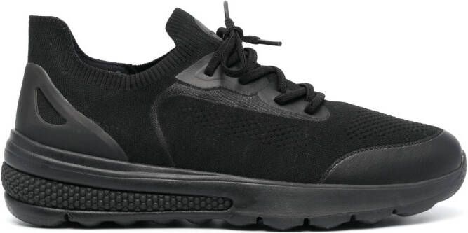 Geox Spherica low-top sneakers Zwart