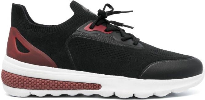 Geox Spherica low-top sneakers Zwart