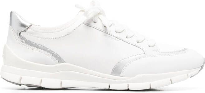 Geox Sukie sneakers met vlakken Wit