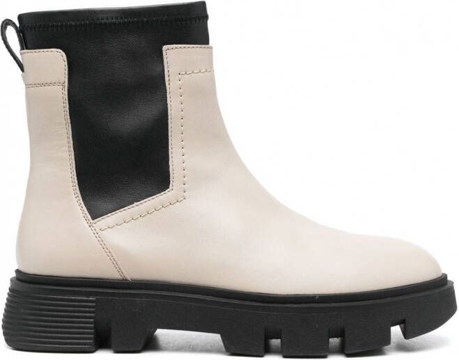 Geox Vilde enkellaarzen Beige