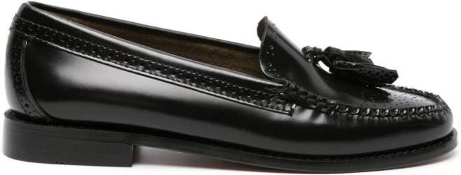 G.H. Bass & Co. Loafers met kwastjes Zwart