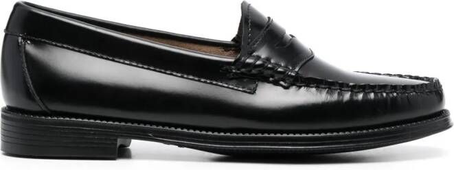 G.H. Bass & Co. Loafers met ronde neus Zwart