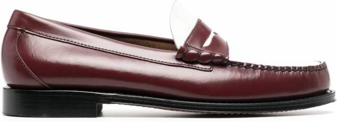 G.H. Bass & Co. Tweekleurige loafers Wit
