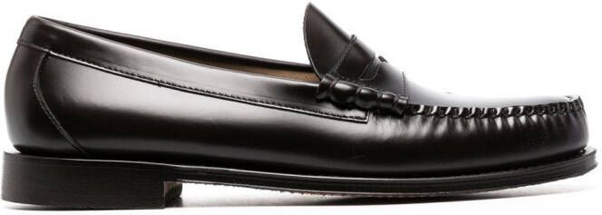 G.H. Bass & Co. Weejuns Larson leren loafers Bruin