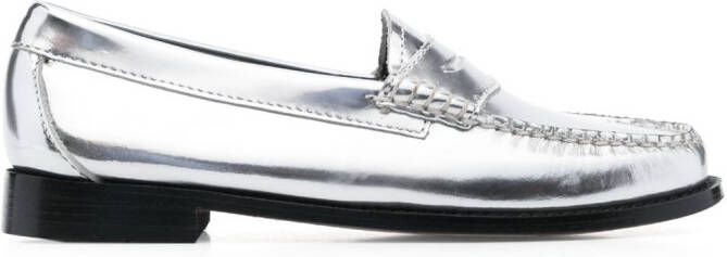 G.H. Bass & Co. Weejuns penny loafers Zilver