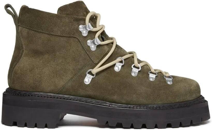 G.H.Bass Mason Alpine laarzen met ronde veters Groen