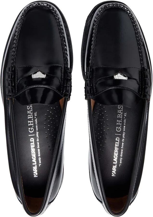 G.H.Bass x Karl Lagerfeld Weejuns penny loafers Zwart - Foto 3