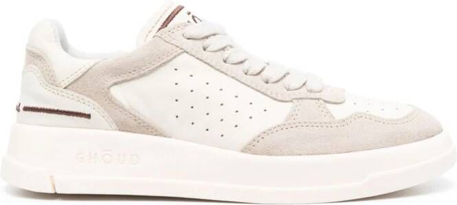 GHŌUD Leren sneakers Beige