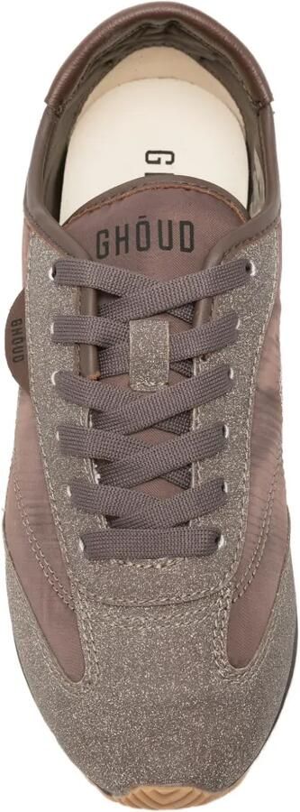 GHŌUD Sneakers met glitter Bruin - Foto 4