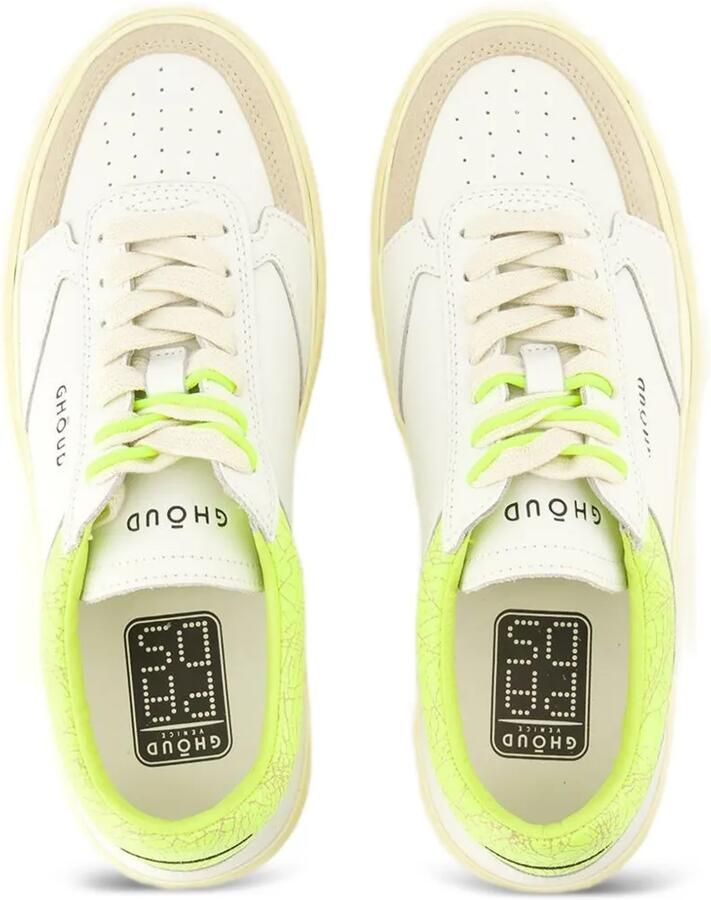 GHŌUD Pads geborstelde sneakers Wit - Foto 2
