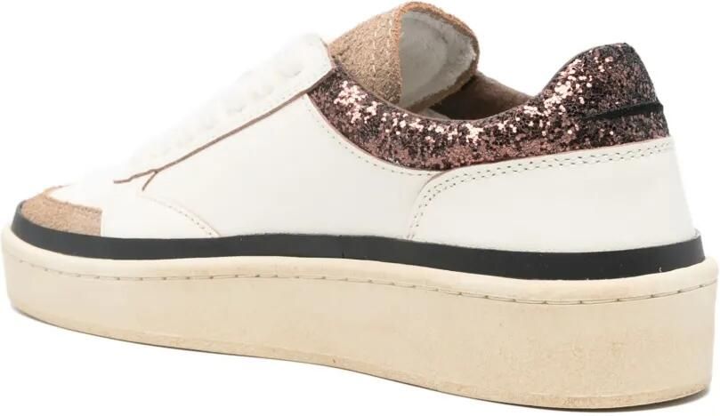 GHŌUD Pads sneakers met vlakken met glitters Beige - Foto 3