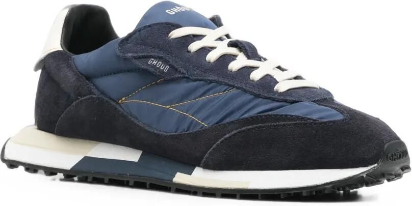 GHŌUD Rush M9 sneakers met suède afwerking en vlakken Blauw